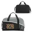 Sideline Polyester Duffel Bag | https://www.bestnamebadges.com