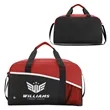 Sideline Polyester Duffel Bag | https://www.bestnamebadges.com