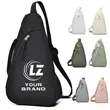 Lightweight Triangle Sling Crossbody Bag for Daily Use | https://www.bestnamebadges.com