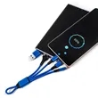 Multi-Interface Portable Corporate Keychain 3-in-1 Charging | https://www.bestnamebadges.com