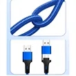 Multi-Interface Portable Corporate Keychain 3-in-1 Charging | https://www.bestnamebadges.com