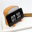 Cute Toast Bread Phone Holder LED Night Light | https://www.bestnamebadges.com