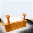 Cute Toast Bread Phone Holder LED Night Light | https://www.bestnamebadges.com