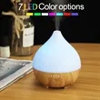 140ml Small Essential Oil Diffuser with 7-Color LED Light | https://www.bestnamebadges.com