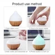 140ml Small Essential Oil Diffuser with 7-Color LED Light | https://www.bestnamebadges.com