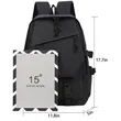 University Laptop Travel Lightweight Backpack | https://www.bestnamebadges.com