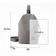Lightweight And Casual Crossbody Backpack | https://www.bestnamebadges.com