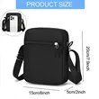 Small Oxford Cloth Crossbody Bag | https://www.bestnamebadges.com