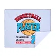 400GSM Custom Sublimated Poly Cotton Rally Towel 15" X 18" | https://www.bestnamebadges.com