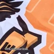 400GSM Custom Sublimated Poly Cotton Rally Towel 15" X 18" | https://www.bestnamebadges.com