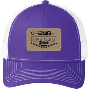 Port Authority C402 Trucker Hat w/ Patches or Embroidery