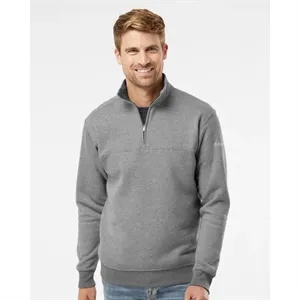 Columbia Men's Hart Mountain™ II Half-Zip Pullover - 212475 | https://www.bestnamebadges.com