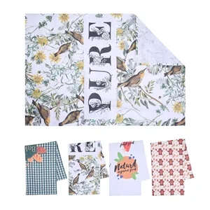 Full Color Linen Cotton Kitchen Towel