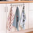 Full Color Linen Cotton Kitchen Towel | https://www.bestnamebadges.com