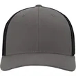 Richardson 110 R-Flex Trucker Hat w/ Leatherette Patch | https://www.bestnamebadges.com