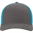 Richardson 110 R-Flex Trucker Hat w/ Leatherette Patch | https://www.bestnamebadges.com