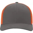 Richardson 110 R-Flex Trucker Hat w/ Leatherette Patch | https://www.bestnamebadges.com