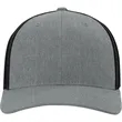 Richardson 110 R-Flex Trucker Hat w/ Leatherette Patch | https://www.bestnamebadges.com