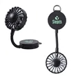 Cool Clip Rechargeable Portable Fan with Magnet Base | https://www.bestnamebadges.com