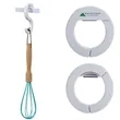 Swing Ring Anti-Theft Bag Hanger | https://www.bestnamebadges.com