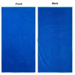 Heavyweight Cotton Beach Towel With Custom Logo | https://www.bestnamebadges.com