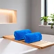 Heavyweight Cotton Beach Towel With Custom Logo | https://www.bestnamebadges.com