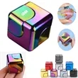 Metal Fidget Spinner Toys Cube | https://www.bestnamebadges.com