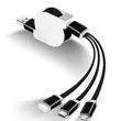 3 in 1 USB Retractable Fast Charging Cable | https://www.bestnamebadges.com