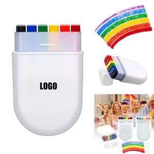 Rainbow Face Body Paint