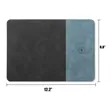PU leather Wireless Charging Mouse Pad | https://www.bestnamebadges.com