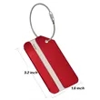 Aluminum Luggage Tags | https://www.bestnamebadges.com