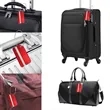 Aluminum Luggage Tags | https://www.bestnamebadges.com