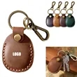 Leather Airtag Holder Keychain | https://www.bestnamebadges.com
