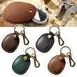 Leather Airtag Holder Keychain | https://www.bestnamebadges.com