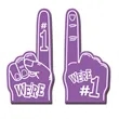 18" EVA Foam Finger Cheering Gloves | https://www.bestnamebadges.com