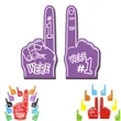18" EVA Foam Finger Cheering Gloves | https://www.bestnamebadges.com