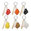 Mini Baseball Keychain | https://www.bestnamebadges.com