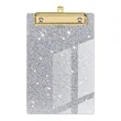 Glitter Acrylic Clipboard | https://www.bestnamebadges.com