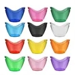 4L Clear Plastic Ice Bucket Cooler With Handle | https://www.bestnamebadges.com