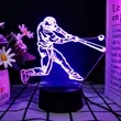 3D LED Football Table Lamp | https://www.bestnamebadges.com