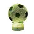 3D LED Football Table Lamp | https://www.bestnamebadges.com