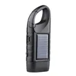 Solar Hand Crank Emergency Flashlight with USB Charging | https://www.bestnamebadges.com