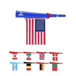 2026 World Cup Cheer Horn With Detachable Flag