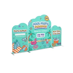 Cloud Shaped Backdrop Kit Replacement Graphic M