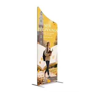 Magnetic Slope Fabric Banner Stand 1 Replace Graphic 3x8ft