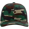 Richardson Snapback Trucker Hat-Leatherette Patch or Embroid | https://www.bestnamebadges.com