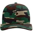 Richardson Snapback Trucker Hat-Leatherette Patch or Embroid | https://www.bestnamebadges.com