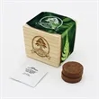 Wooden Cube Grow Kit | https://www.bestnamebadges.com