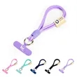 Wrist Strap Phone Lanyard With Patch Tether Tab | https://www.bestnamebadges.com