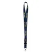 1" Custom Printed Polyester Lanyard | https://www.bestnamebadges.com
